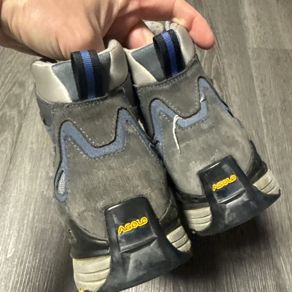 Asolo Flame GTX Men's Hiking Boots Size 11 US Graphite/Gunmetal Gore-Tex